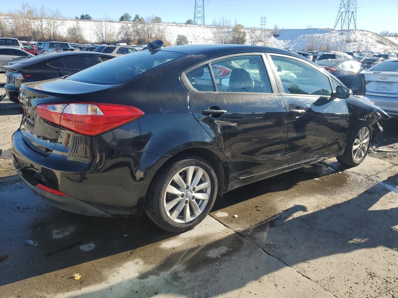 VIN KNAFX4A60E5241015 2014 KIA FORTE no.3