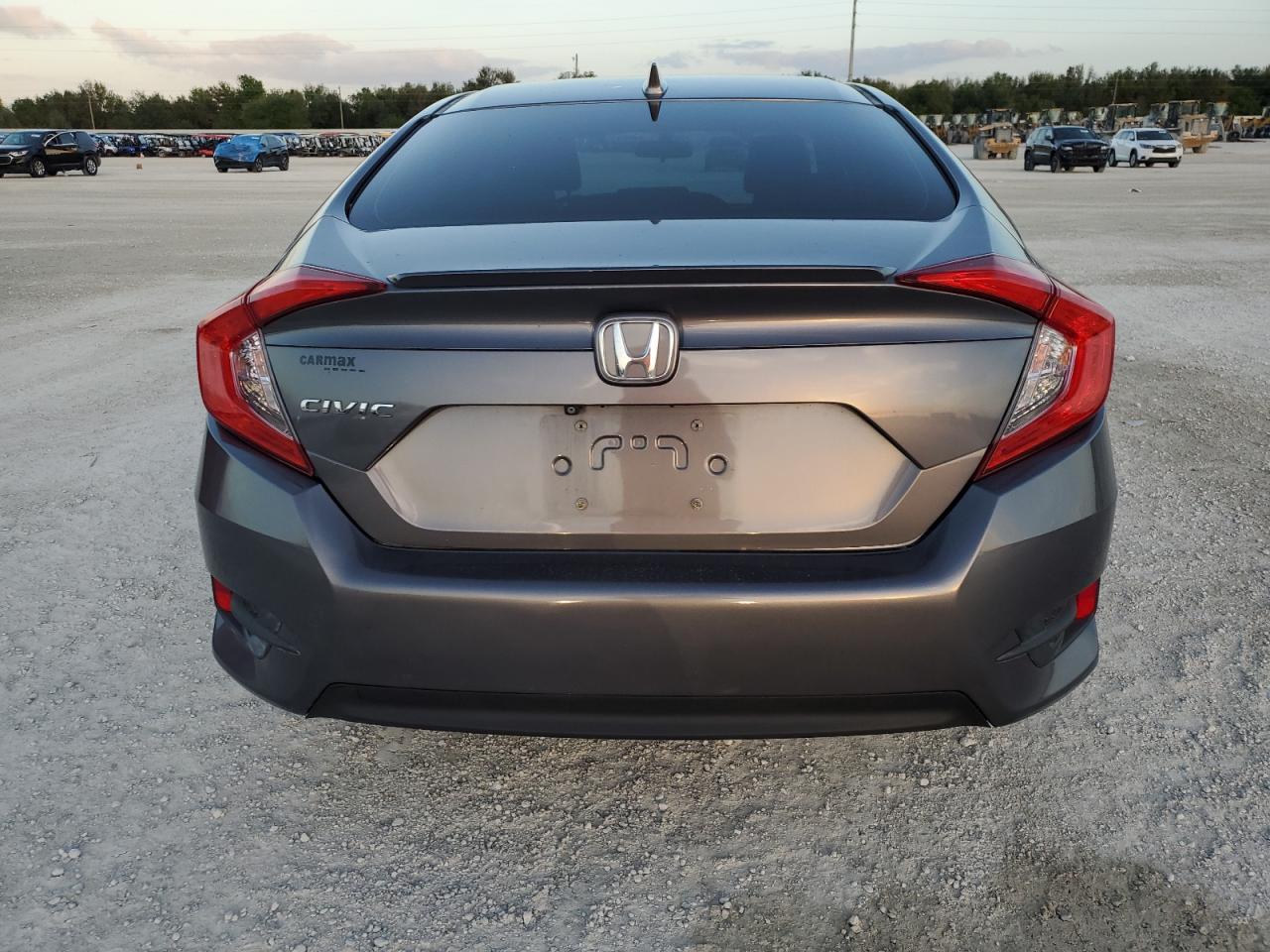 2018 Honda Civic Ex VIN: JHMFC1F39JX019520 Lot: 80646974