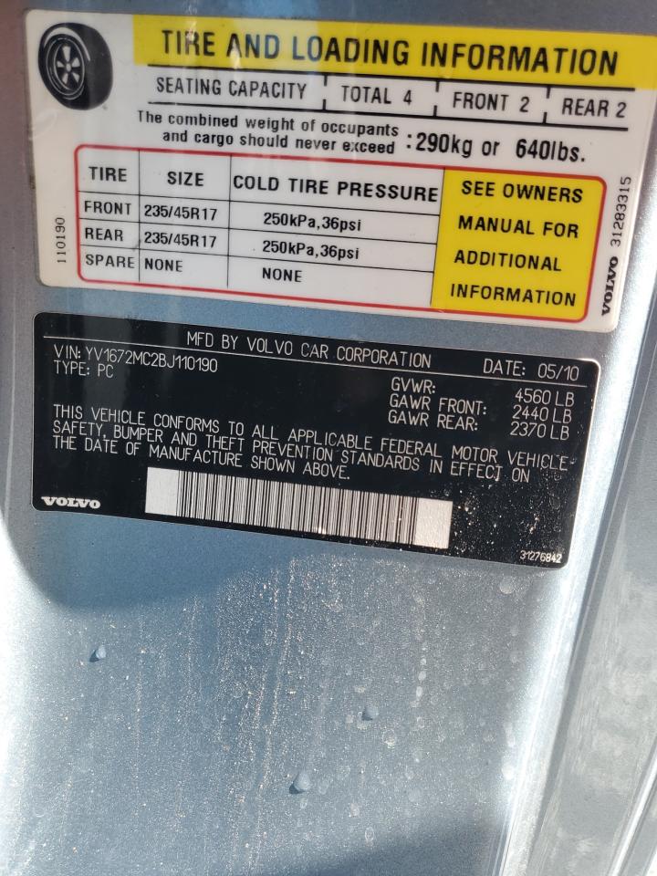 2011 Volvo C70 - Image 12