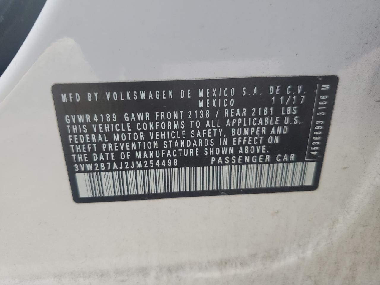 2018 Volkswagen Jetta - Image 12