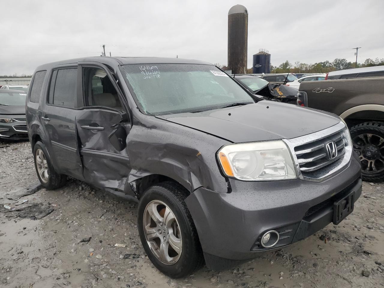 VIN 5FNYF3H56EB028512 2014 HONDA PILOT no.4