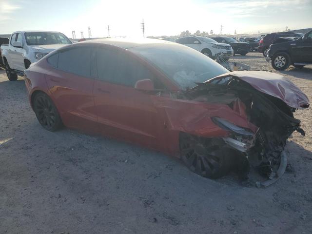  TESLA MODEL 3 2023 Czerwony