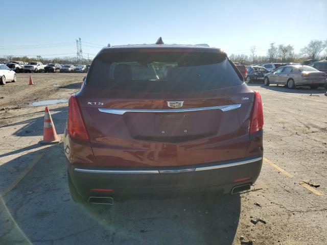  CADILLAC XT5 2017 Бордовый