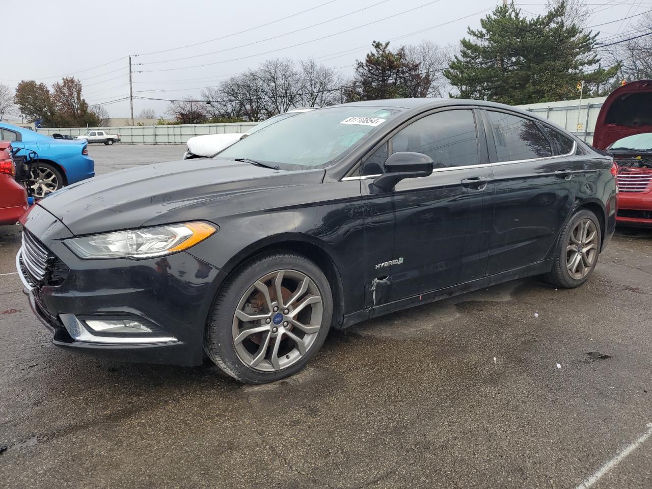 VIN 3FA6P0LU7HR234464 2017 FORD FUSION no.1