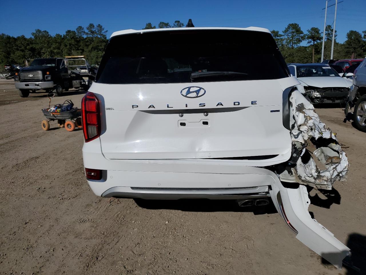 2022 Hyundai Palisade Limited VIN: KM8R5DHE1NU466676 Lot: 81495304