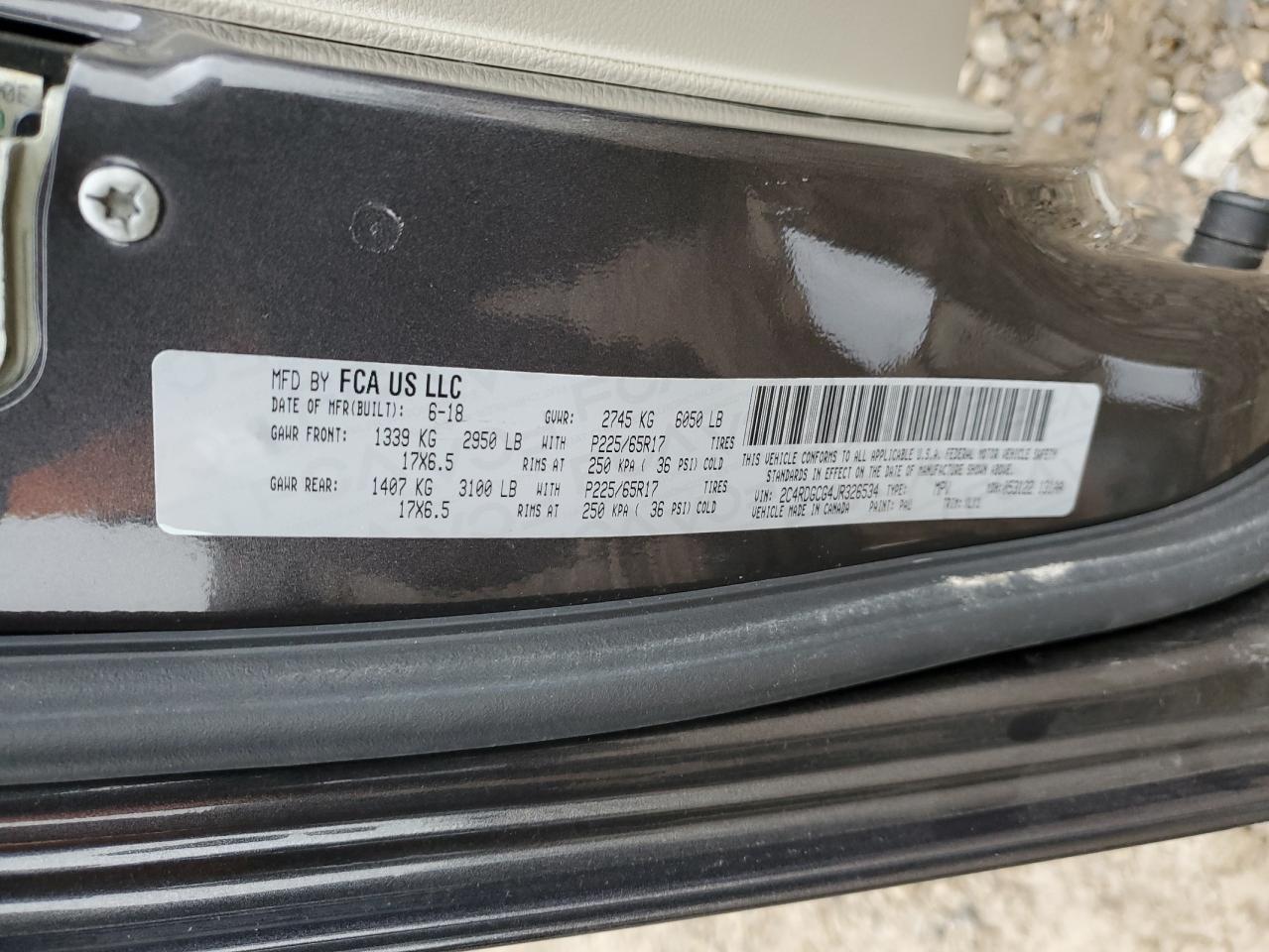 2018 Dodge Caravan - Image 15
