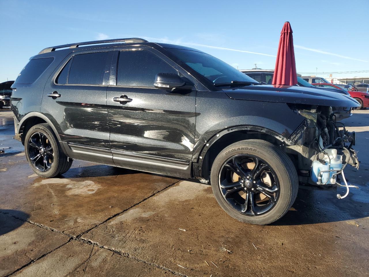 VIN 1FM5K8F85FGB39452 2015 FORD EXPLORER no.4