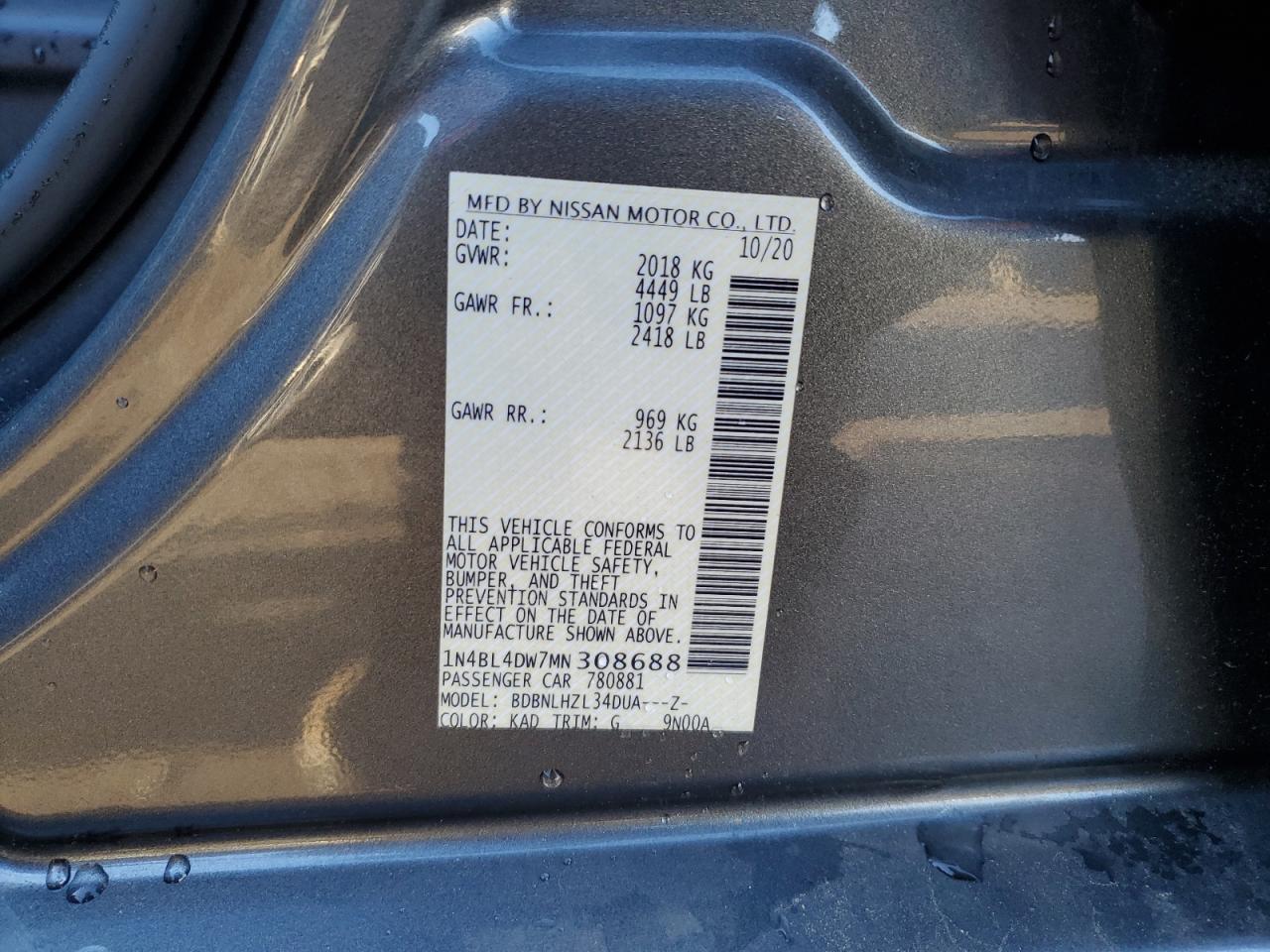 2021 Nissan Altima - Image 12