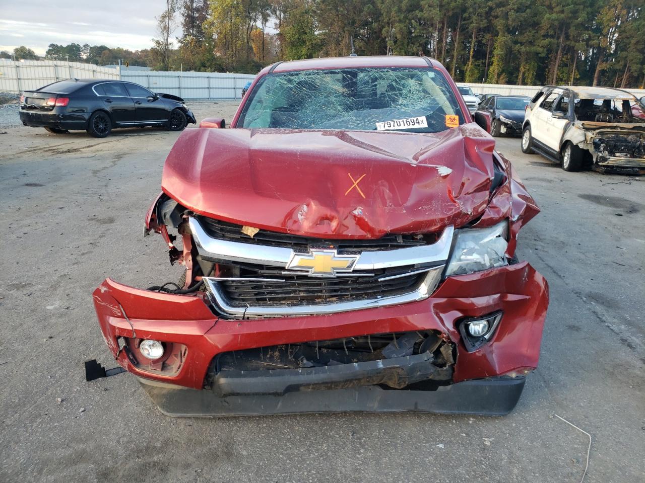 2016 Chevrolet Colorado Lt VIN: 1GCHSCE39G1387461 Lot: 79701694