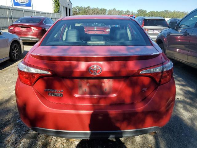  TOYOTA COROLLA 2014 Red