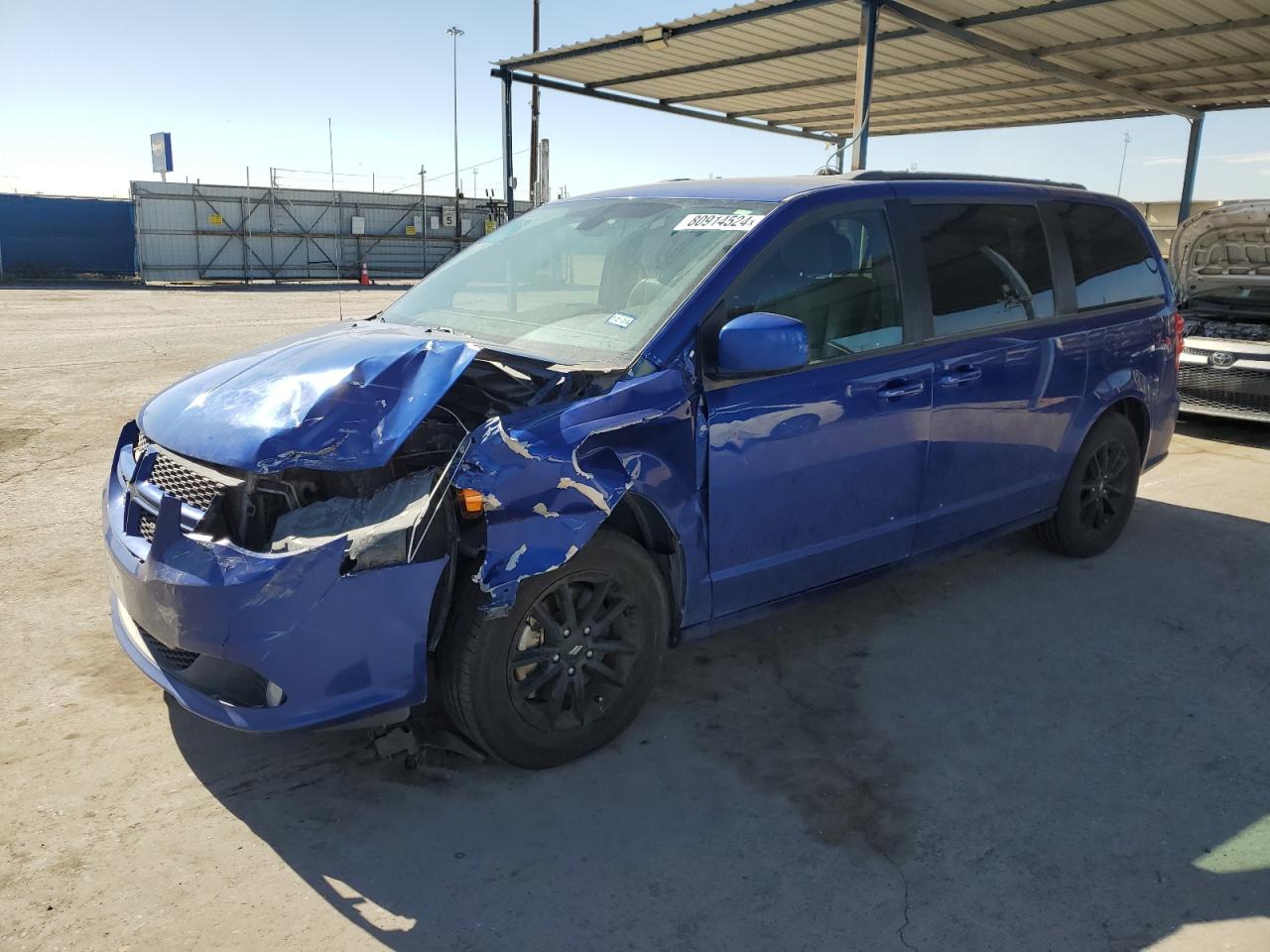 VIN 2C4RDGEG1KR717994 2019 DODGE CARAVAN no.1