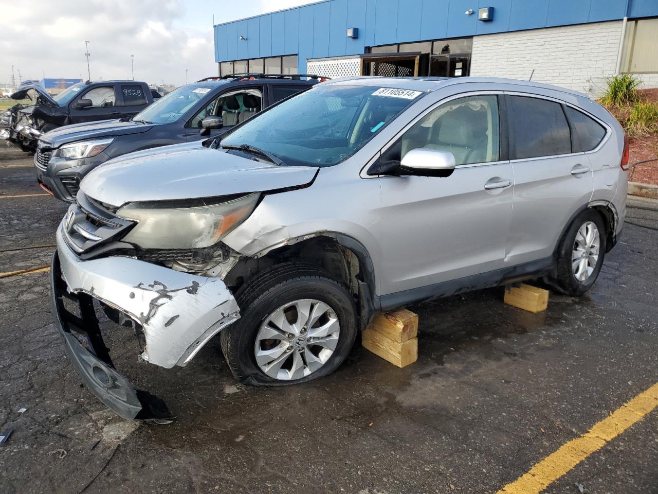 2012 Honda Cr-V Exl for Sale in Woodhaven, MI - Front End