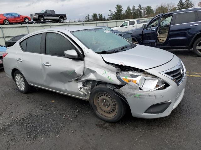  NISSAN VERSA 2016 Сріблястий