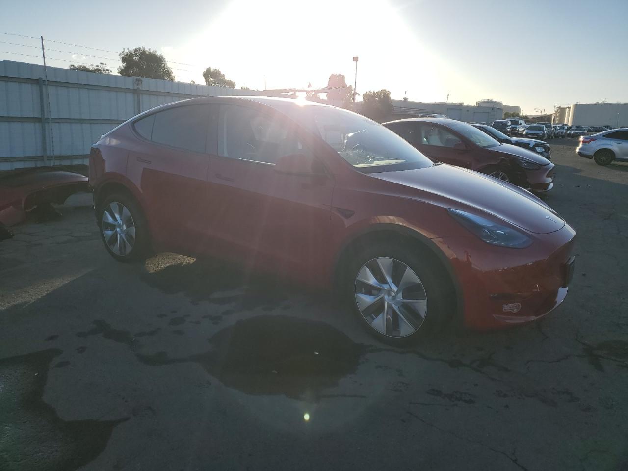 VIN 7SAYGDEEXPA202334 2023 TESLA MODEL Y no.4