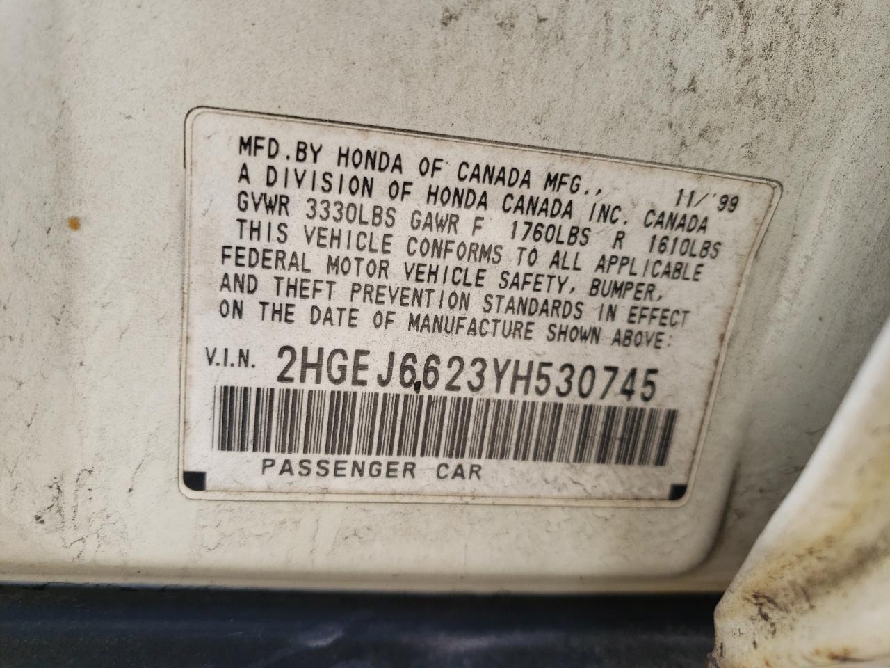 2000 Honda Civic - Image 14