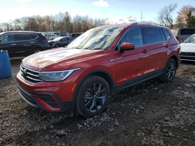 2022 Volkswagen Tiguan Se for Sale in Chalfont, PA - Water/Flood