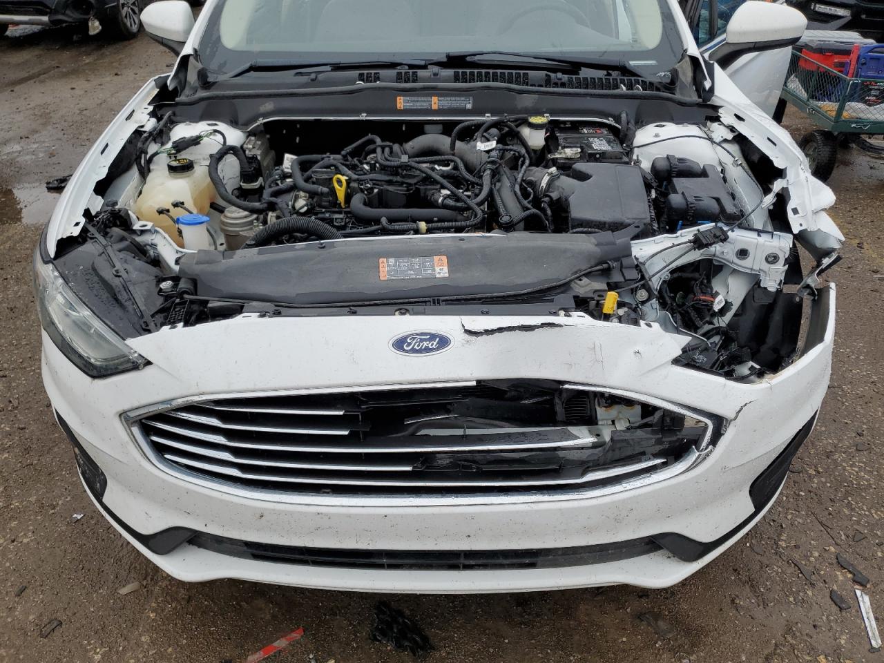 2019 Ford Fusion Se VIN: 3FA6P0HD9KR133765 Lot: 79641434