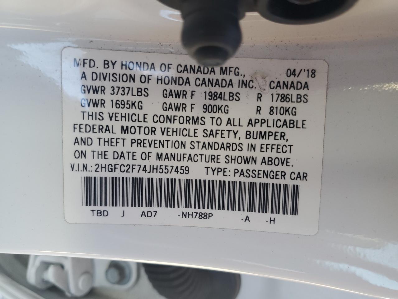 2018 Honda Civic - Image 12