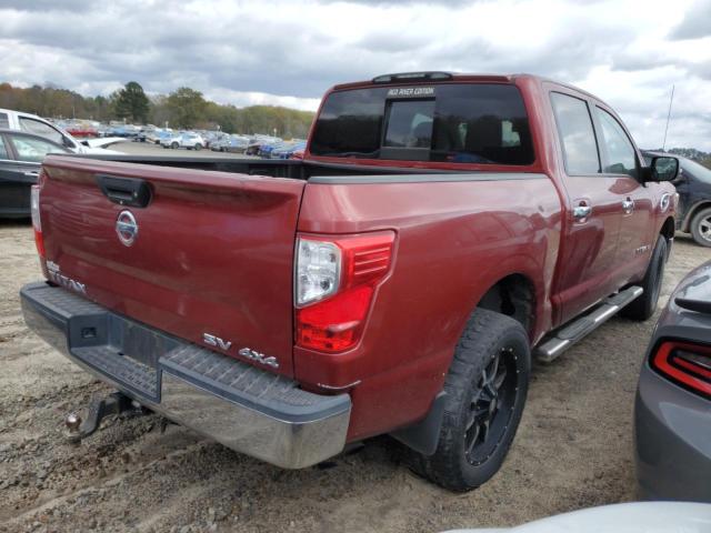  NISSAN TITAN 2017 Красный