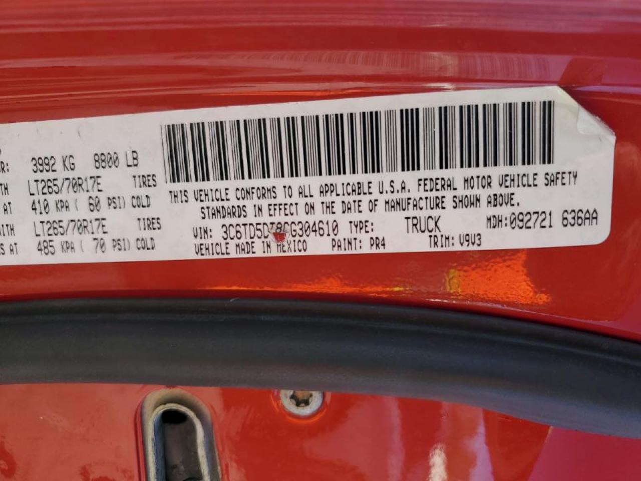 2012 Dodge RAM - Image 12