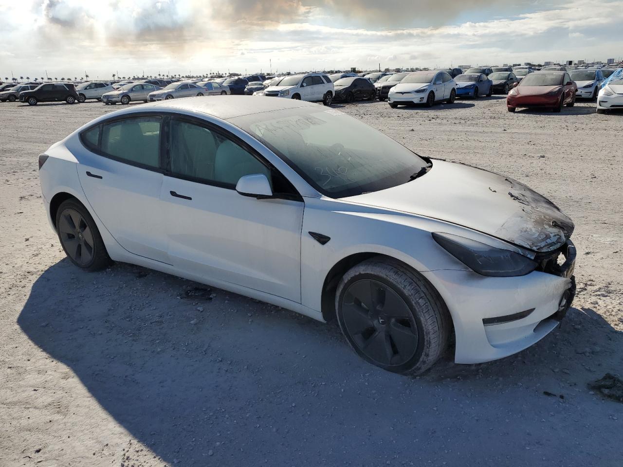 VIN 5YJ3E1EAXPF484292 2023 TESLA MODEL 3 no.4