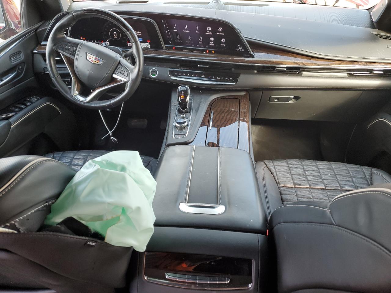 2021 Cadillac Escalade Esv Premium Luxury Platinum VIN: 1GYS4MKL8MR365758 Lot: 80059914