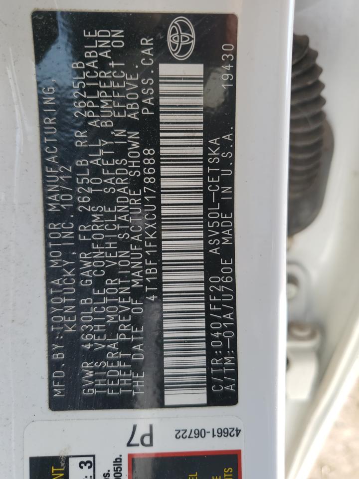 2012 Toyota Camry - Image 15