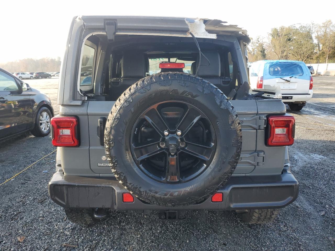 2020 Jeep Wrangler Unlimited Sahara VIN: 1C4HJXENXLW105210 Lot: 79345214