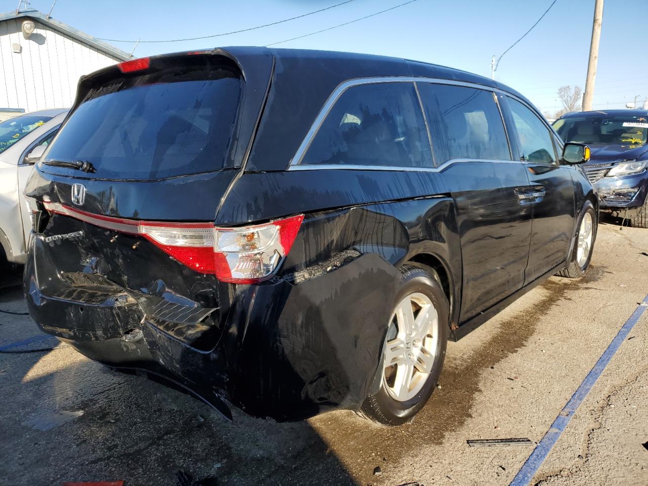 2011 Honda Odyssey Touring VIN: 5FNRL5H94BB070460 Lot: 78720734