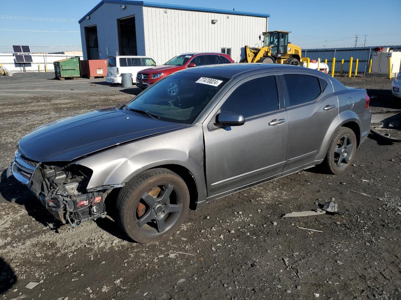 VIN 1C3CDZCGXDN666553 2013 DODGE AVENGER no.1