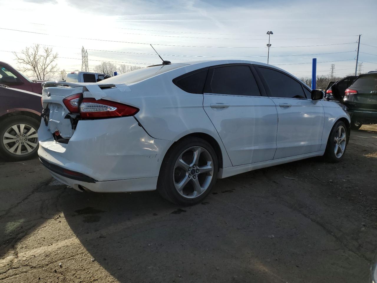 VIN 3FA6P0HR5DR169046 2013 FORD FUSION no.3