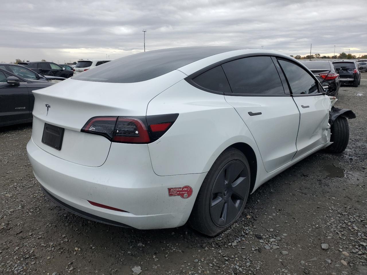 VIN 5YJ3E1EA6PF709176 2023 TESLA MODEL 3 no.3