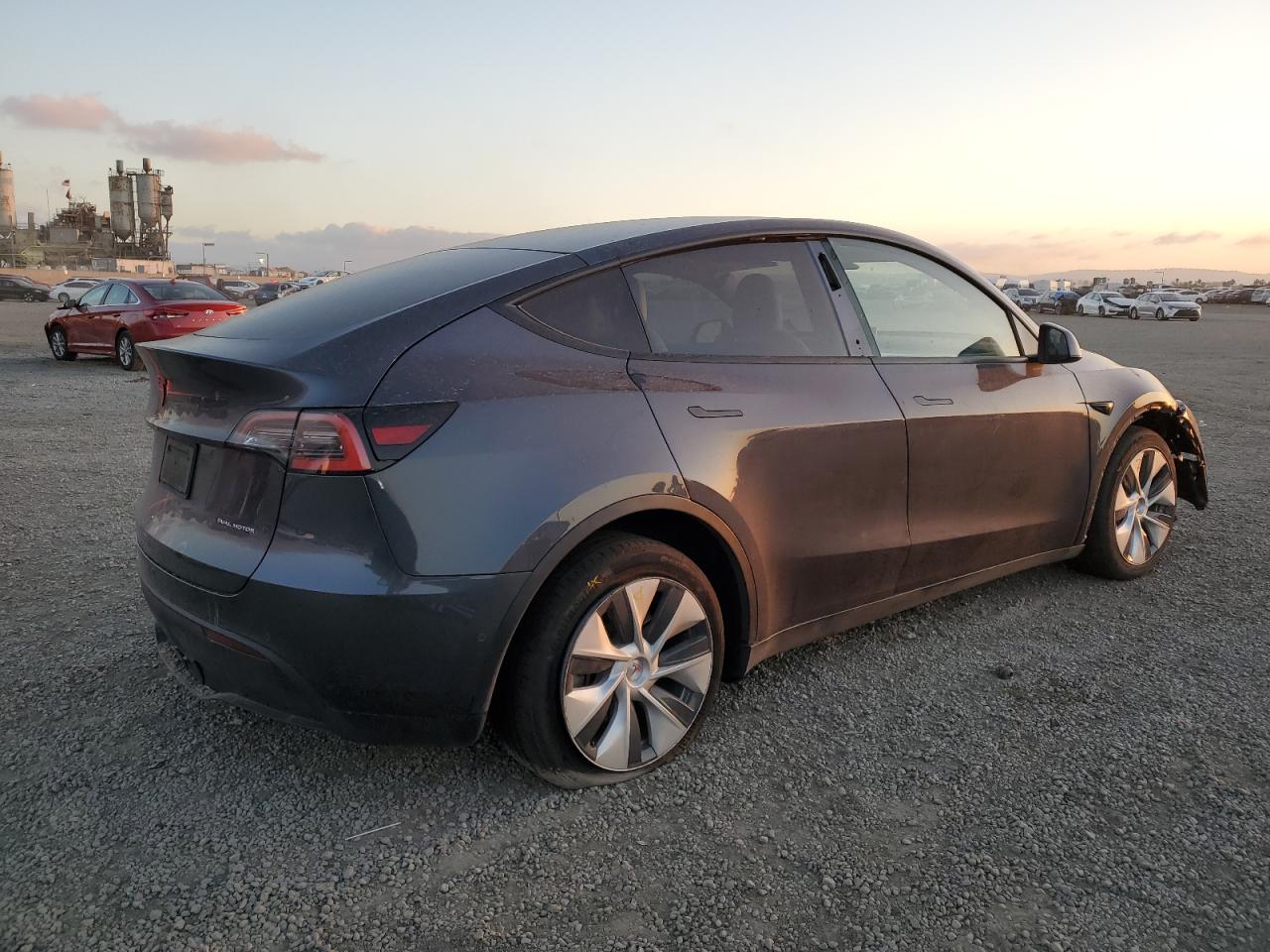 VIN 5YJYGDEE6LF053592 2020 TESLA MODEL Y no.3