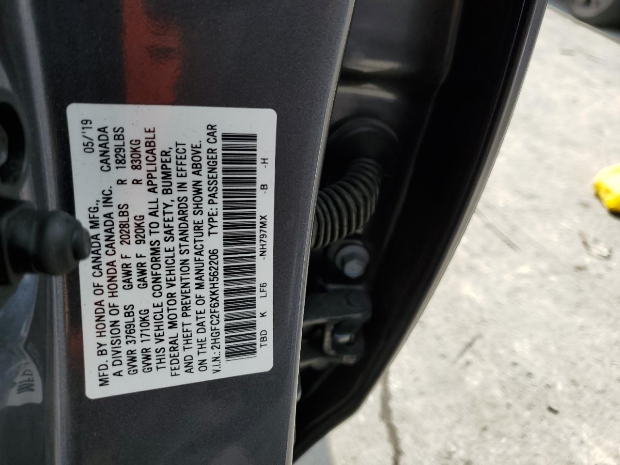 2019 Honda Civic - Image 14
