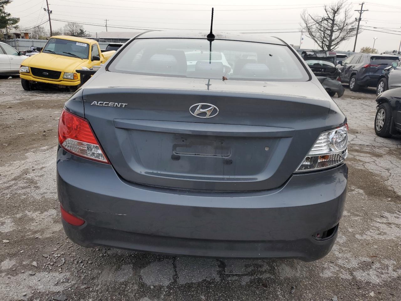 2012 Hyundai Accent Gls VIN: KMHCT4AE6CU090236 Lot: 80330074