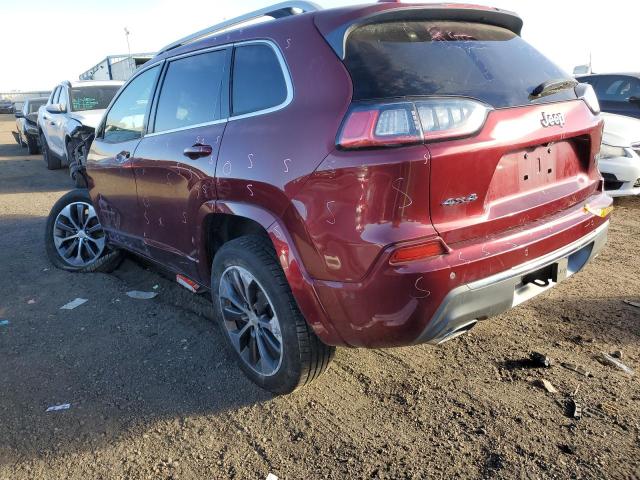  JEEP CHEROKEE 2019 Бордовий