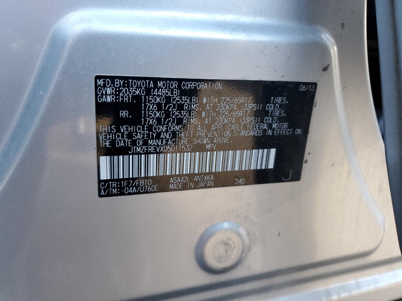 2013 Toyota RAV 4 - Image 14