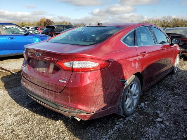  FORD FUSION 2016 Czerwony