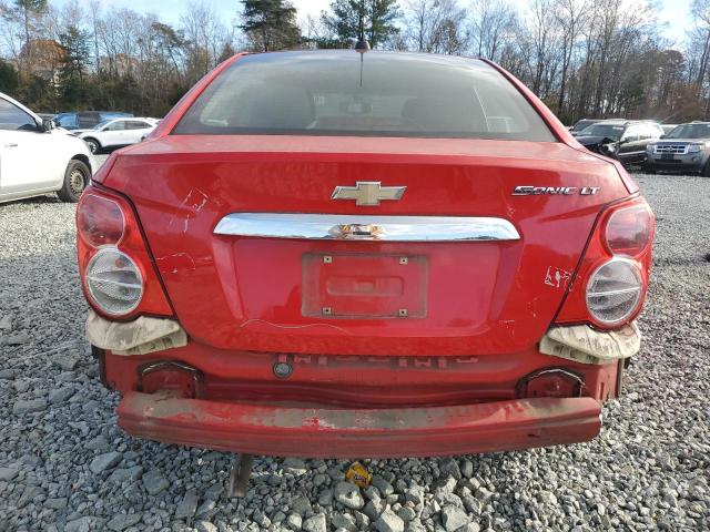  CHEVROLET SONIC 2015 Красный