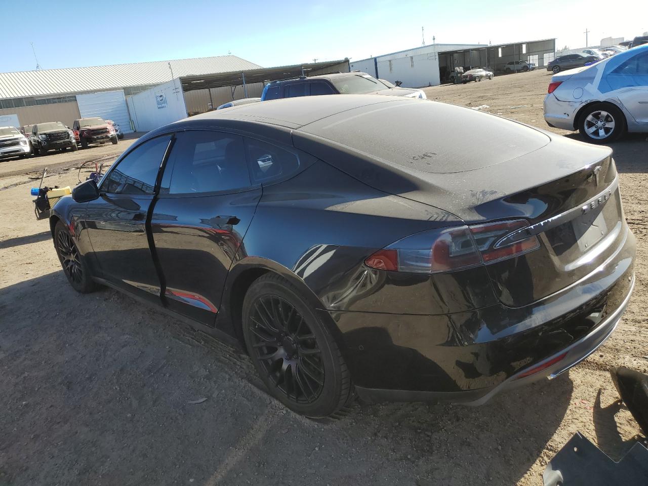 VIN 5YJSA1H28FF099811 2015 TESLA MODEL S no.2