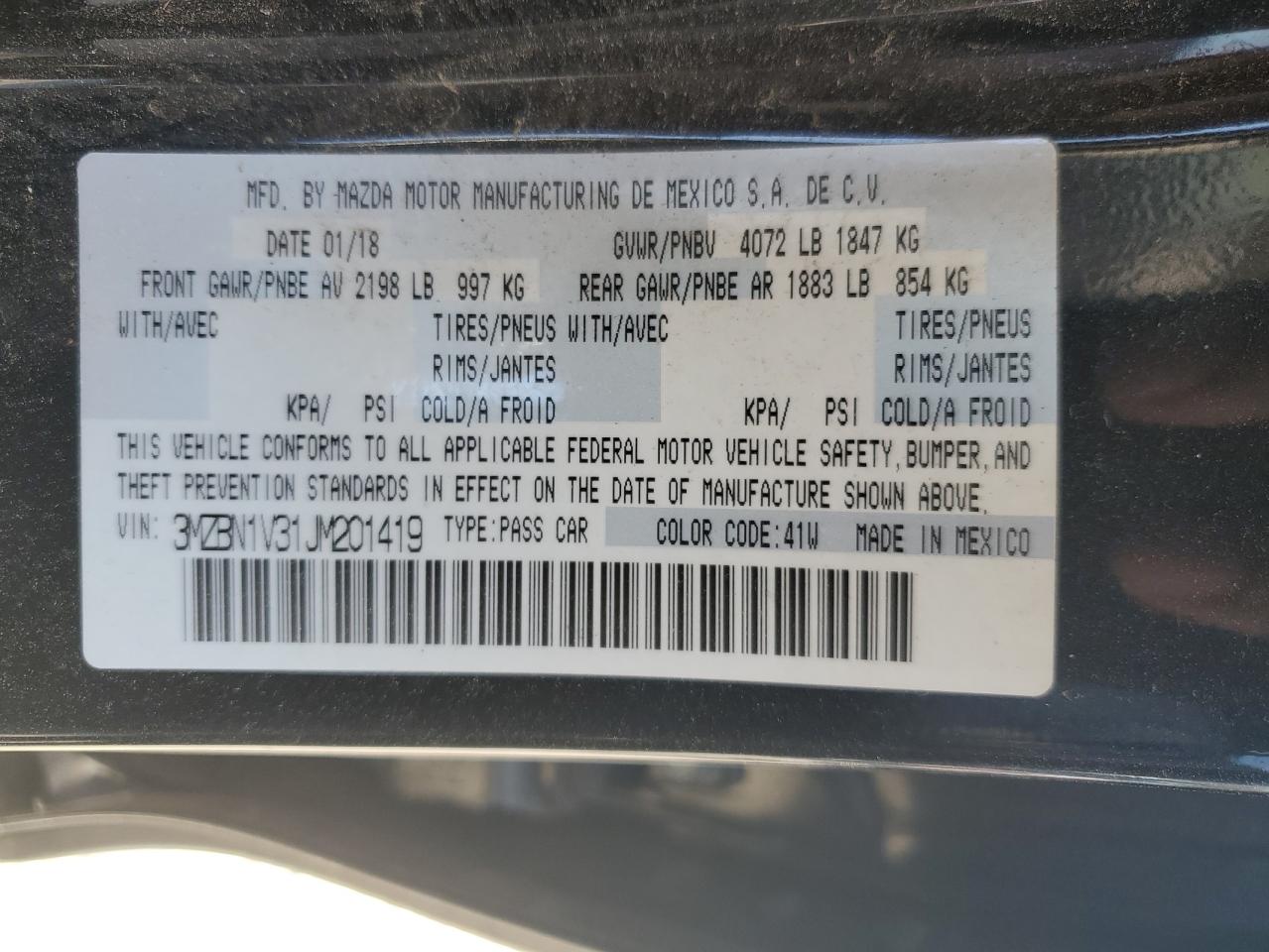 2018 Mazda 3 - Image 14