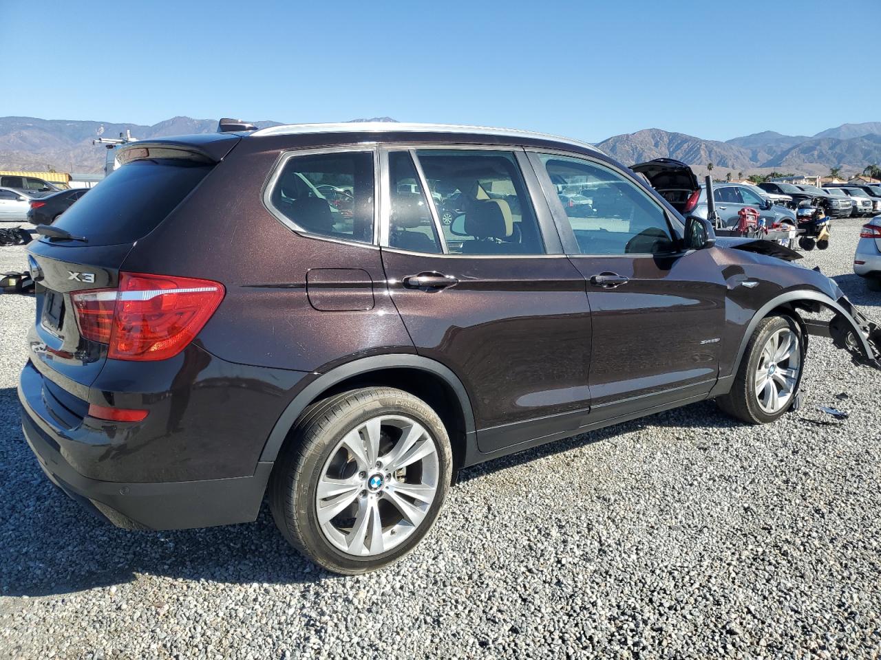 VIN 5UXWZ7C5XG0R31954 2016 BMW X3 no.3