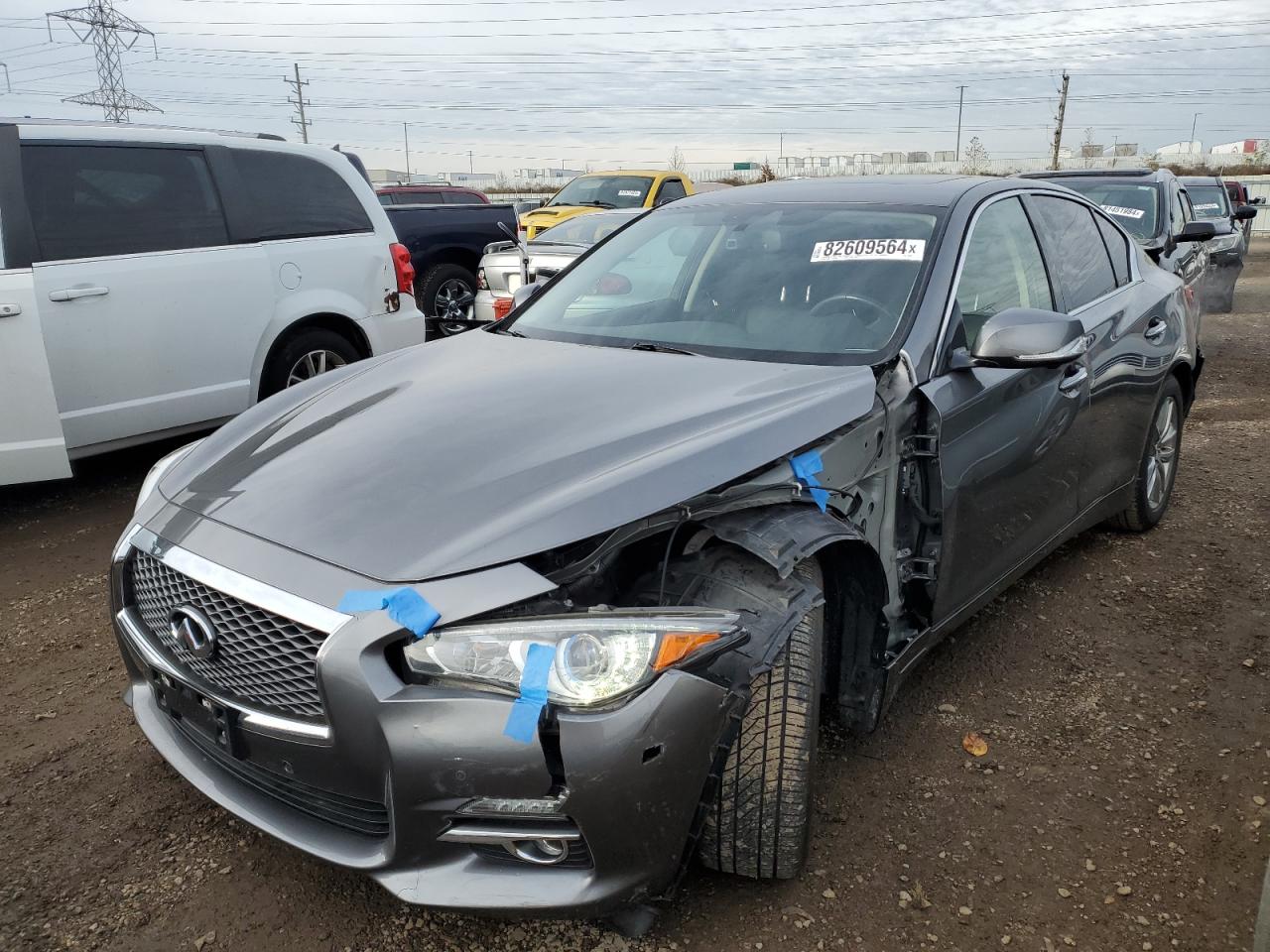 VIN JN1BV7AR5FM398052 2015 INFINITI Q50 no.1