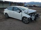 2021 Nissan Versa Sv продається в Colorado Springs, CO - Front End