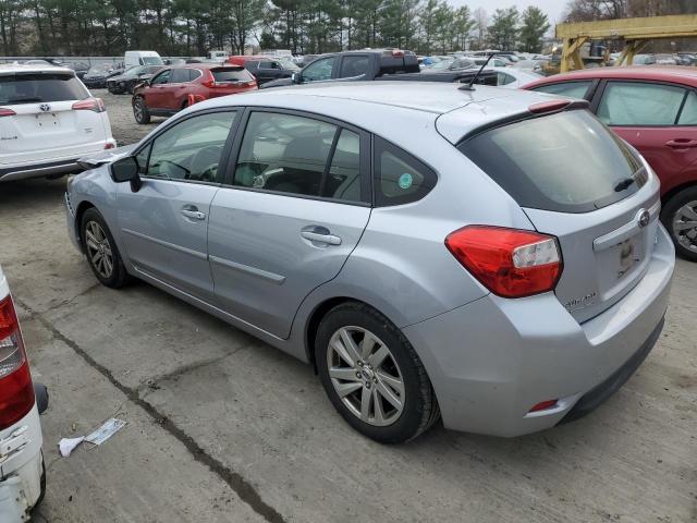  SUBARU IMPREZA 2016 Srebrny
