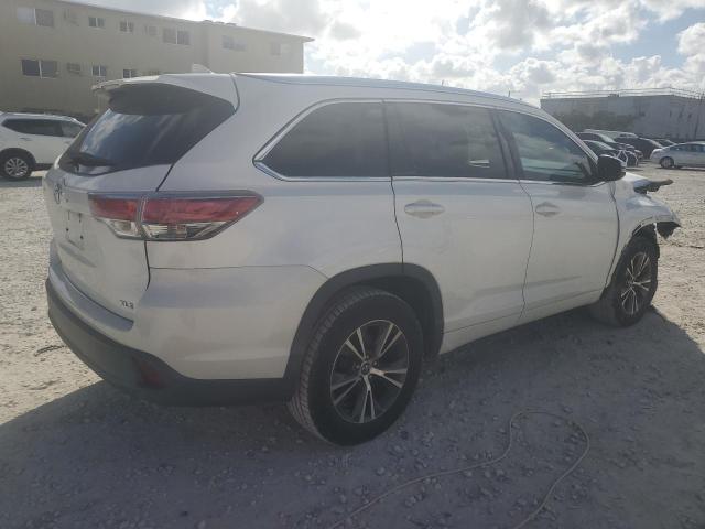  TOYOTA HIGHLANDER 2016 Biały