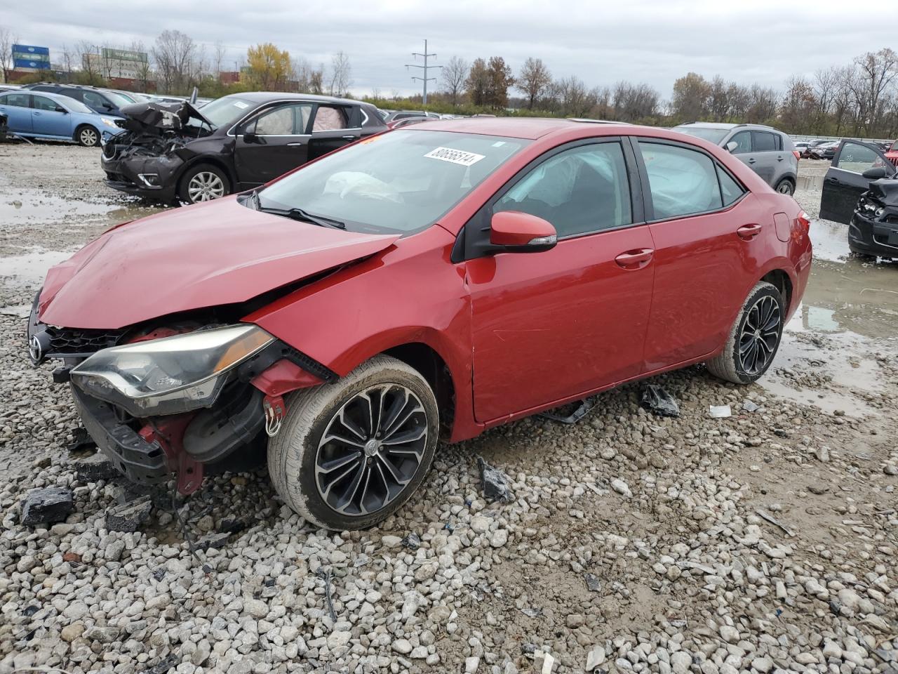 2015 Toyota Corolla L VIN: 2T1BURHE3FC234228 Lot: 80656514