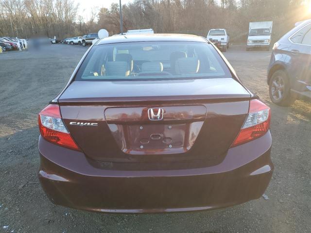 Седаны HONDA CIVIC 2012 Бургунди