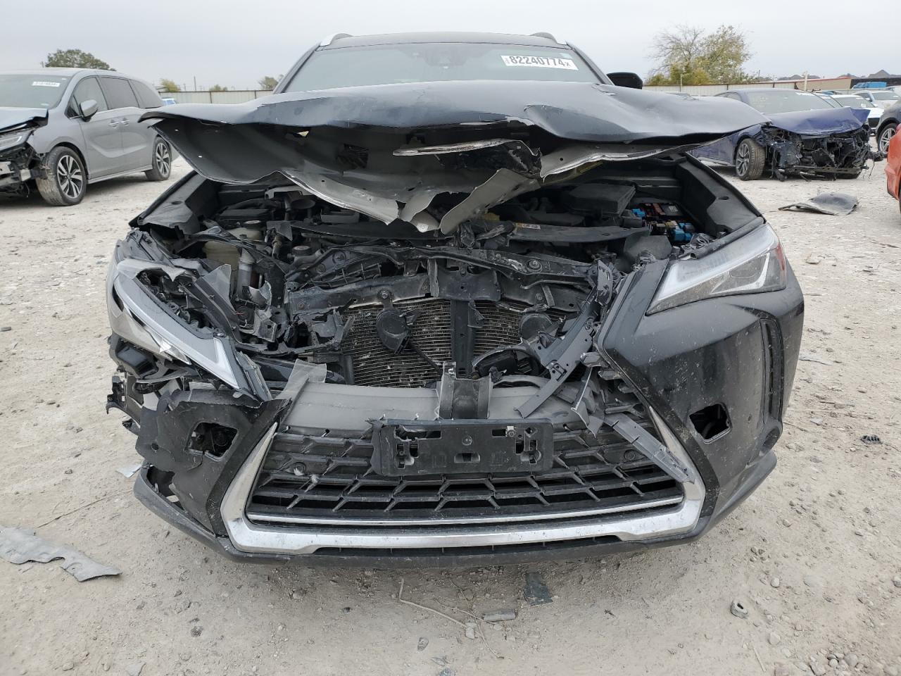 VIN JTHU9JBH6K2012739 2019 LEXUS UX 250H no.5