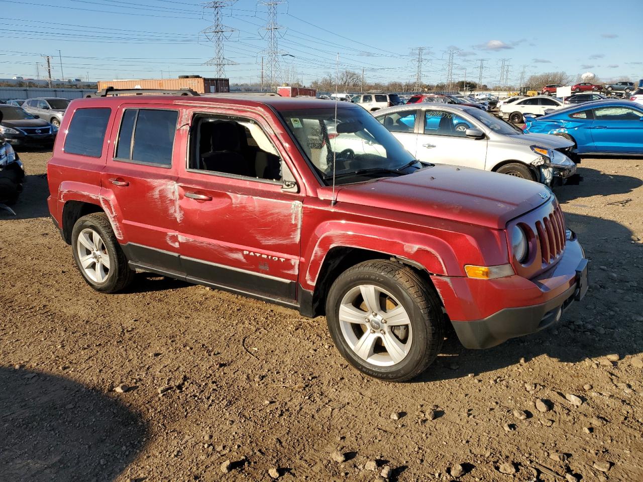 VIN 1C4NJPFA5ED721880 2014 JEEP PATRIOT no.4